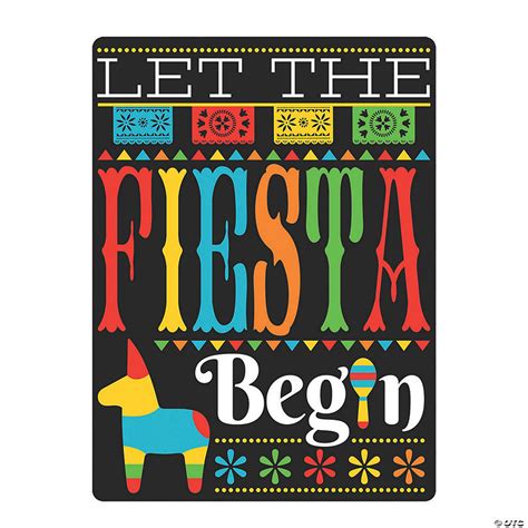 fiesta party signs|fiesta signs for sale.